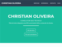 Tablet Screenshot of christianoliveira.com